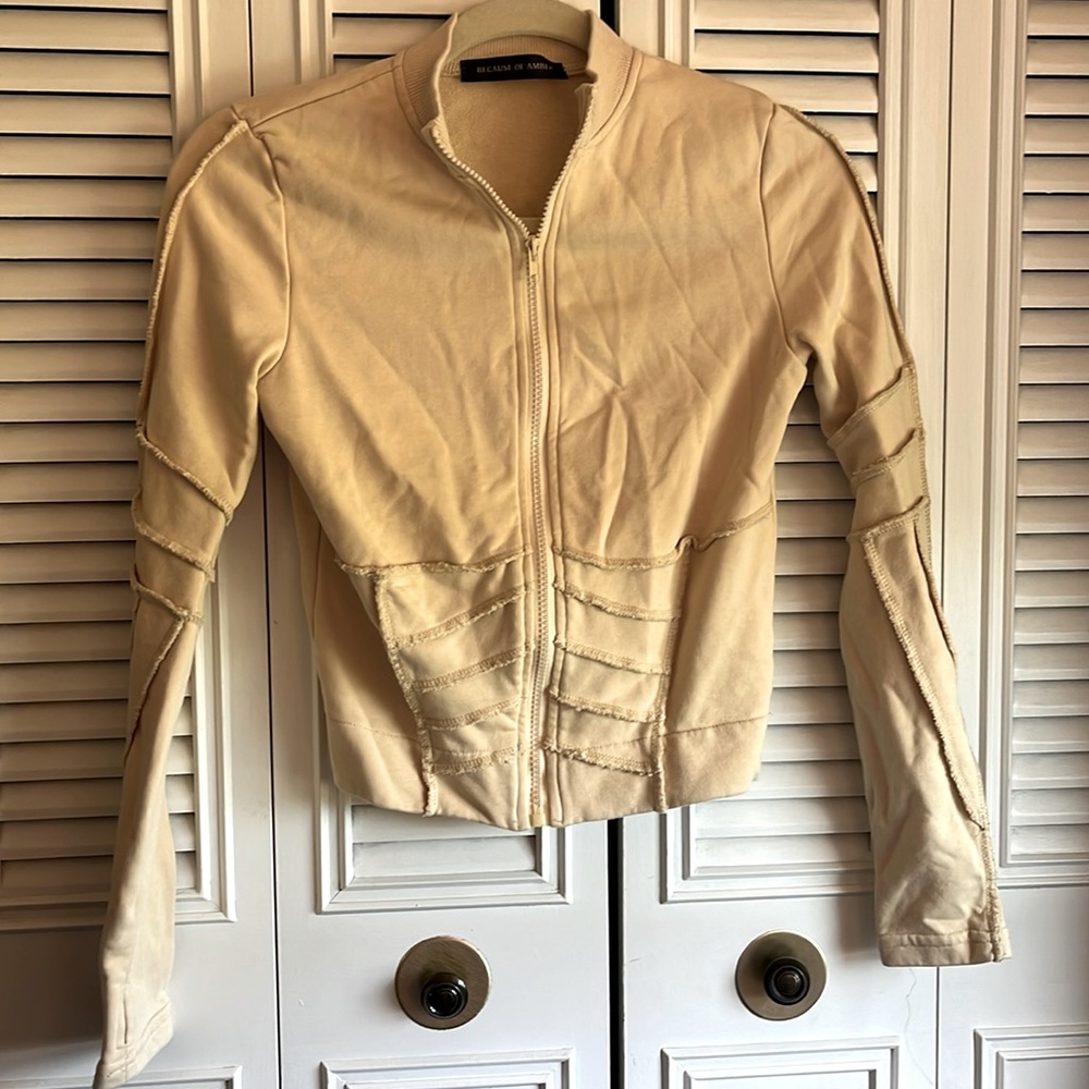 Cream jogger set